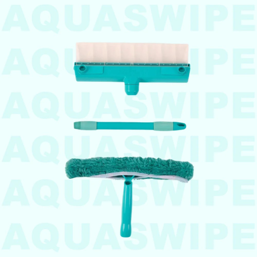 Kit de rodo de silicone reciclável AquaSwipe™ para janelas