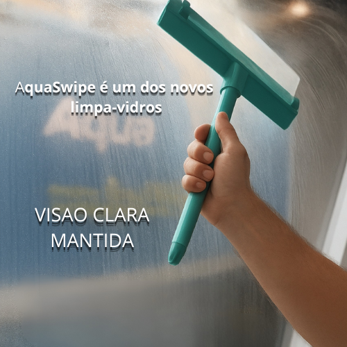 Kit de rodo de silicone reciclável AquaSwipe™ para janelas