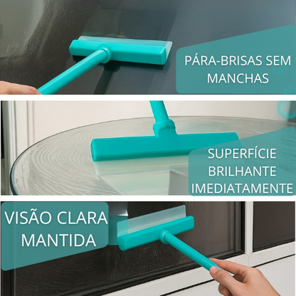 Kit de rodo de silicone reciclável AquaSwipe™ para janelas